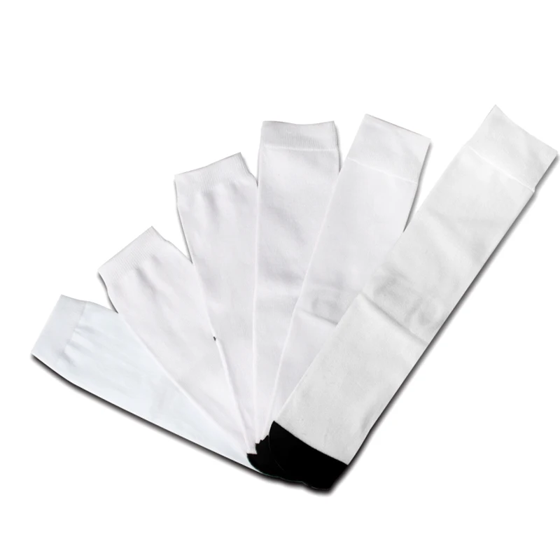 Sublimation Long Running Socks Custom Design Blanks DIY heat press heat transfer printable Sports Compression Socks