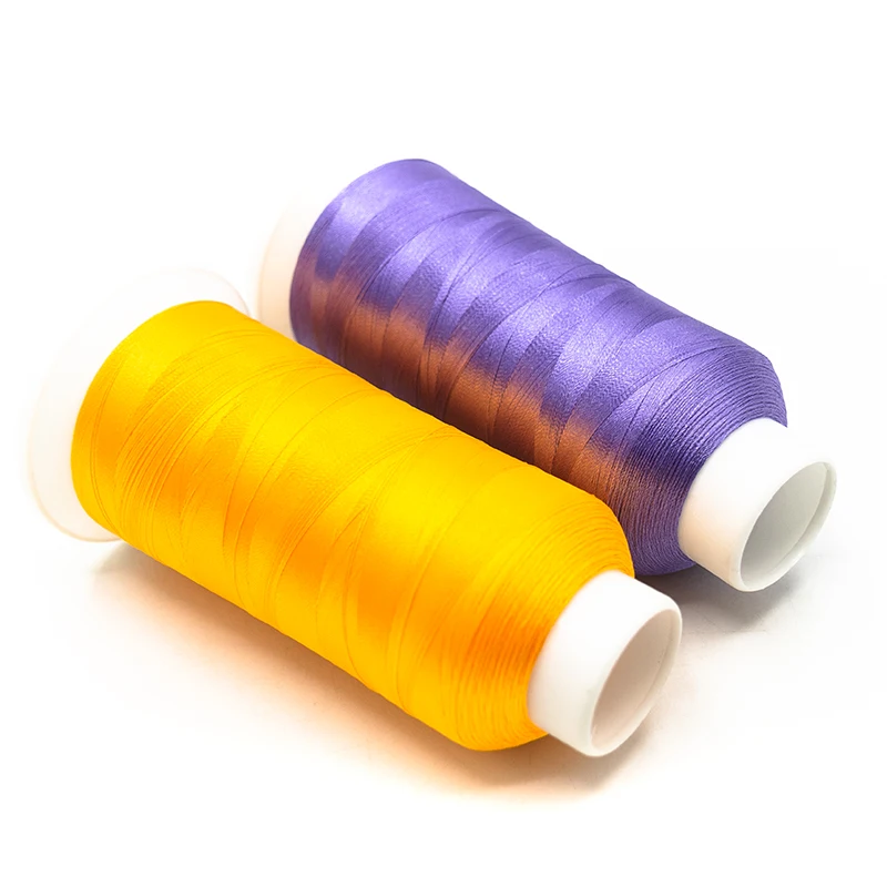 Customized Order CXC Thread Embroidery Trilobal Polyester Threads 5000y color chart