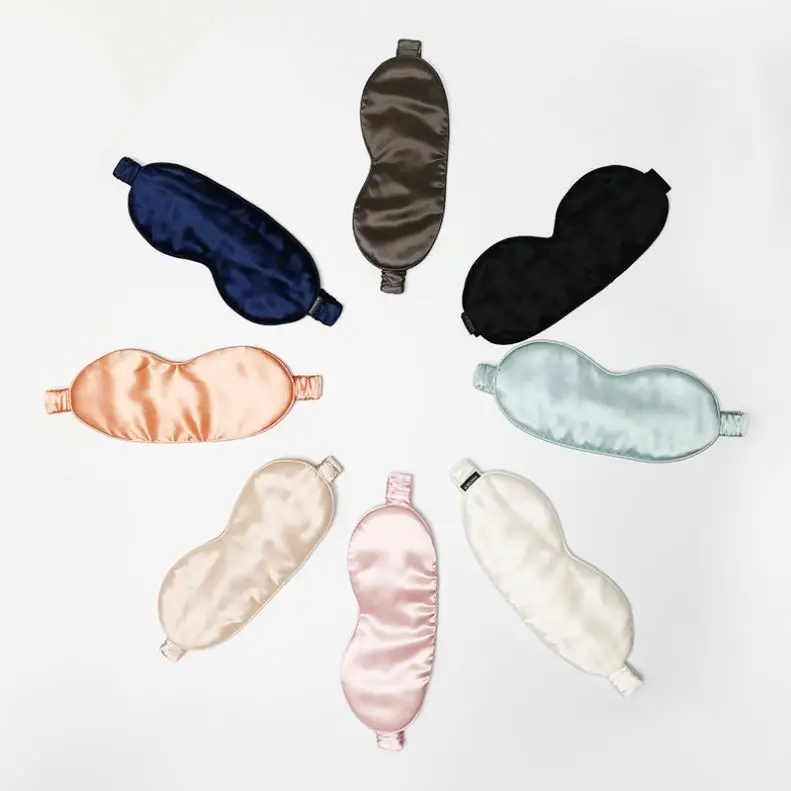 Taihu Snow Custom 22Mm Pure Wholesale Grosir Satin Silk Eye Mask
