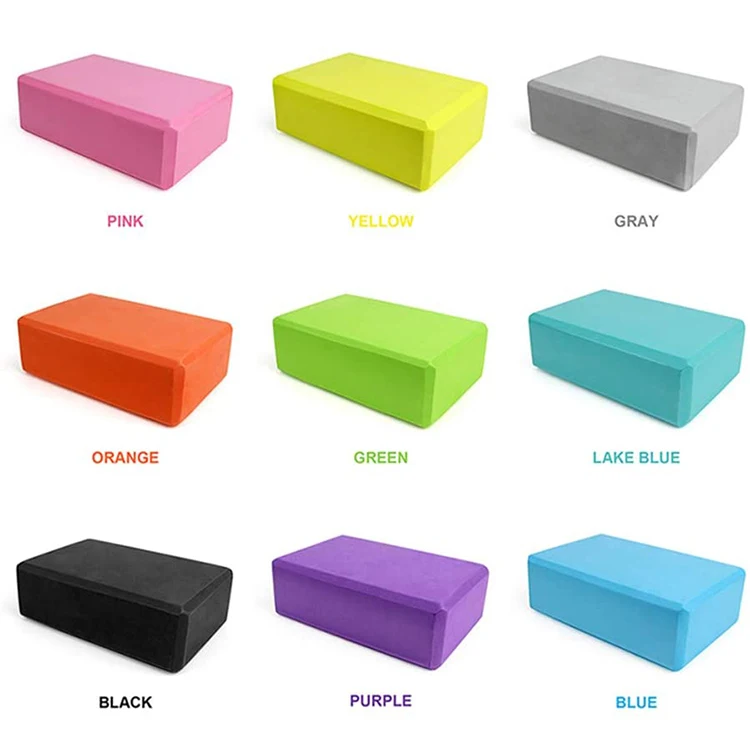 High density Foam Yoga Block Kids Yoga block Assisted eva material