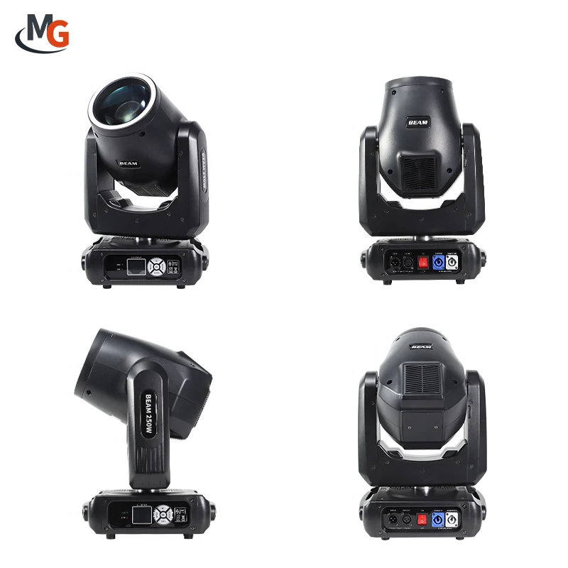 Double Prism Rainbow Effect Beam 250 Moving Head 250W Beam Moving Head Stage Disco Church Light