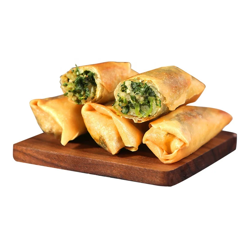 Chinese Frozen Vegetable Spring Rolls Hot Sale Delicious Fried Cooking Spring Roll Quick-Frozen Food Wholesale With Low Price