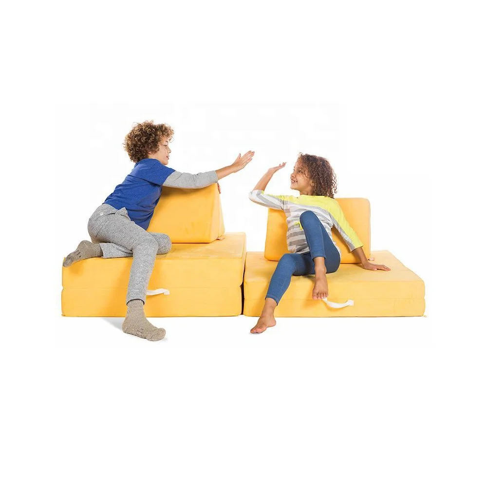 Newest The Castle Design Kids Play Couch For Playroom Crawling And Sliding Baby Couch