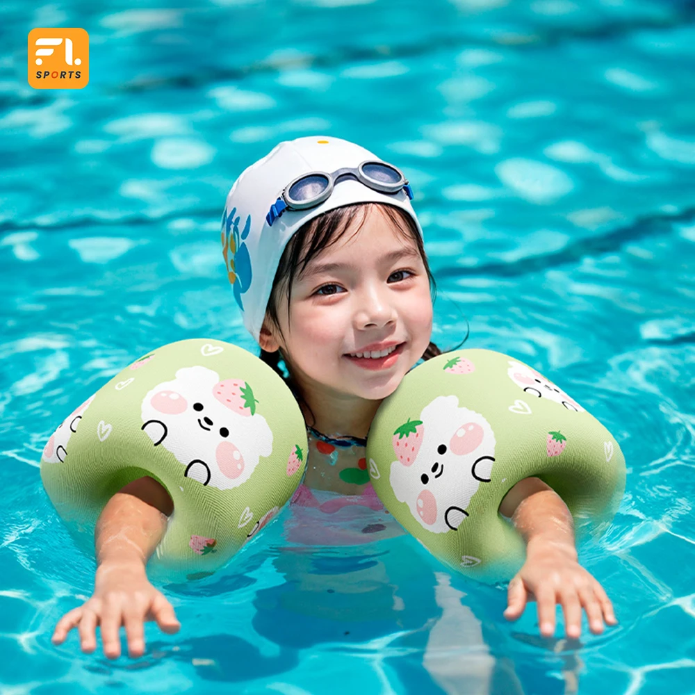 Eco-friendly PVC Kids Floating Swim Life Vest Foam Baby Swimming Rings Kids Learn To Swim Device With Arm Wings For Boys Girl