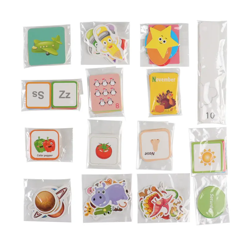 Custom Kids Toddlers Educational Montessori Preschool Learning Activities Books Autism Sensor Newest Themes Busy Book Set