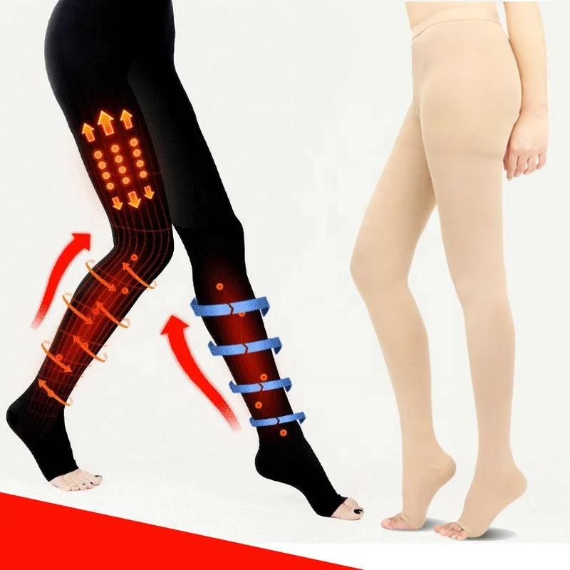 
Medical varicose pantyhose Leggings secondary compression stockings Nurses men and women manufacturers wholesale 