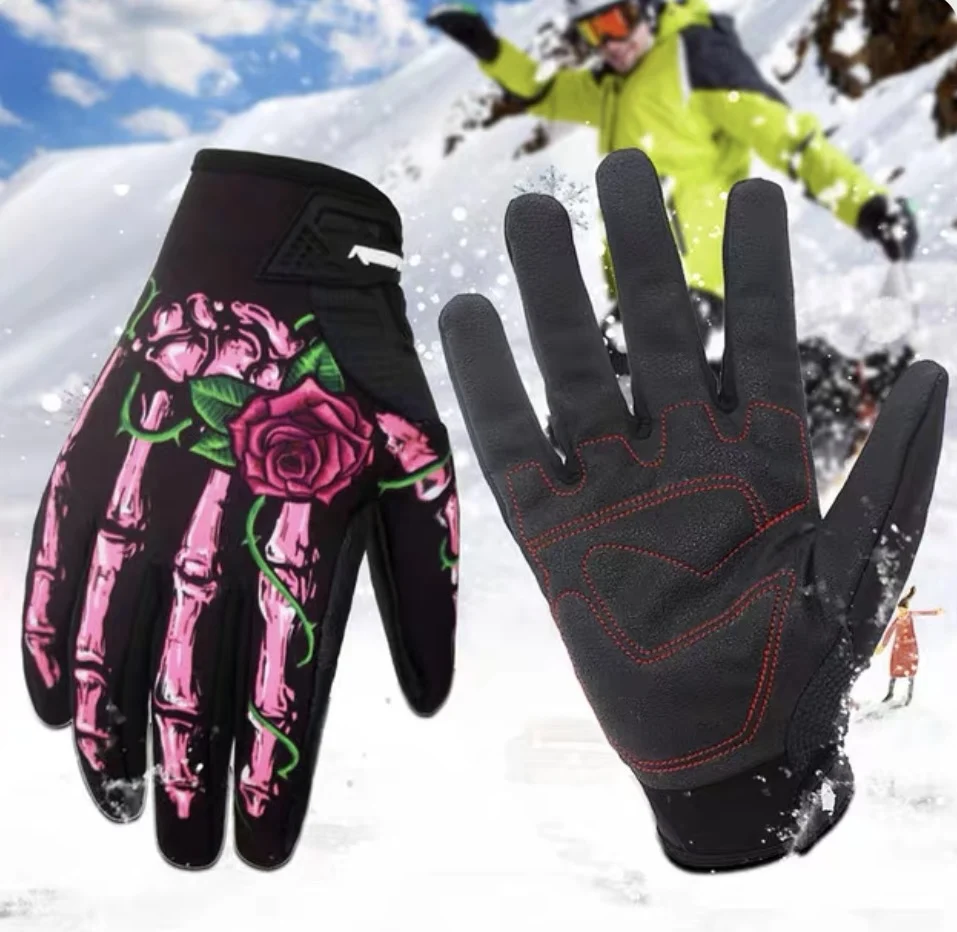 Full-Finger Tactical Knuckle Gloves Outdoor Summer Sports Cycling Winter Road Fishing Fitness-Bicycle Ghost Motorcycle Touch