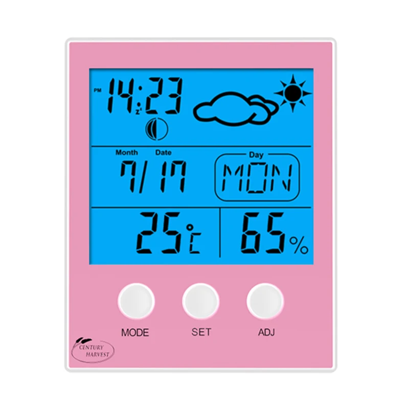 
CH-904 Thermometer Hygrometer Kitchen Thermometer Electronic Indoor Wall Mounted Household Thermometer 