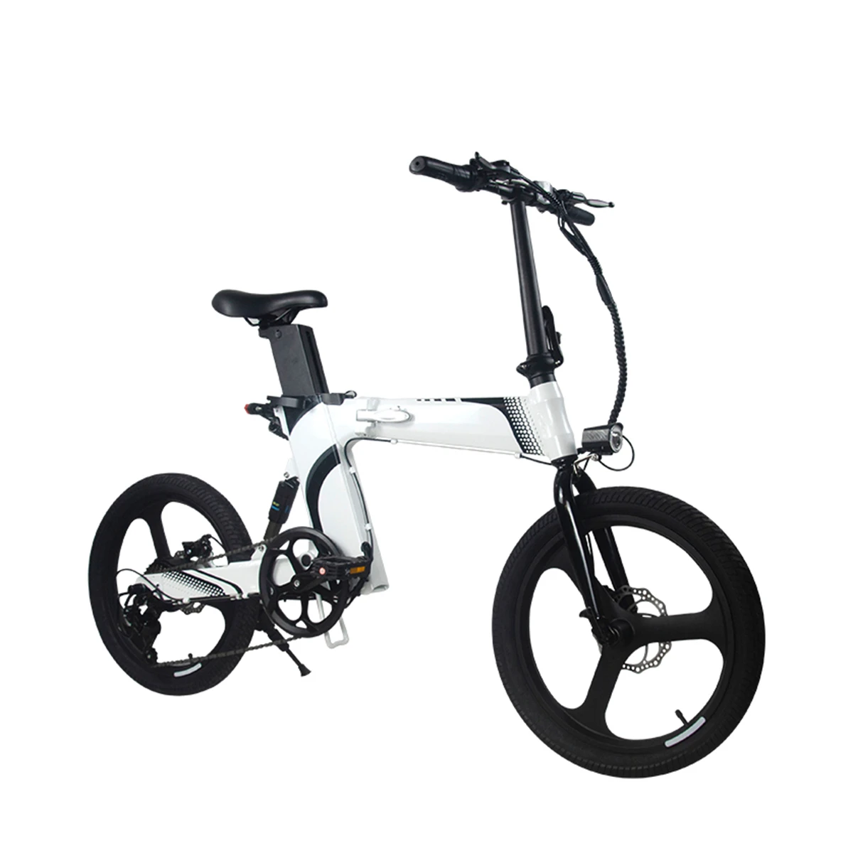 New Design Electric Folding Bike Free Shipping European EU Warehouse Fully Folding E Bike