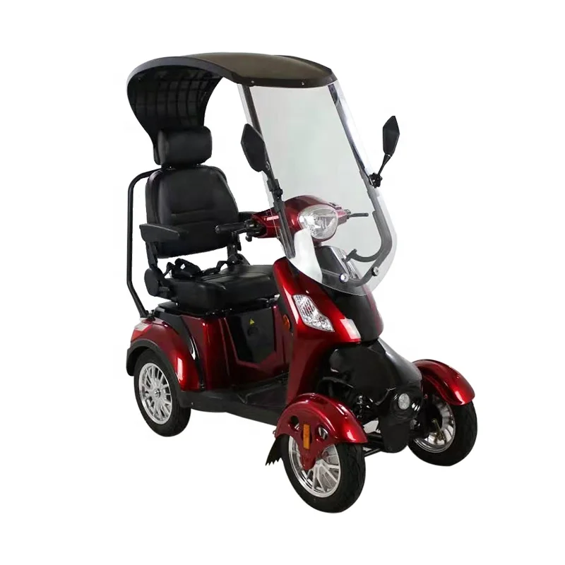 Factory Direct 500W Motor Adult Roof Moped EEC COC Certified Electric Mobility Scooter Streetbikes Type for Elderly