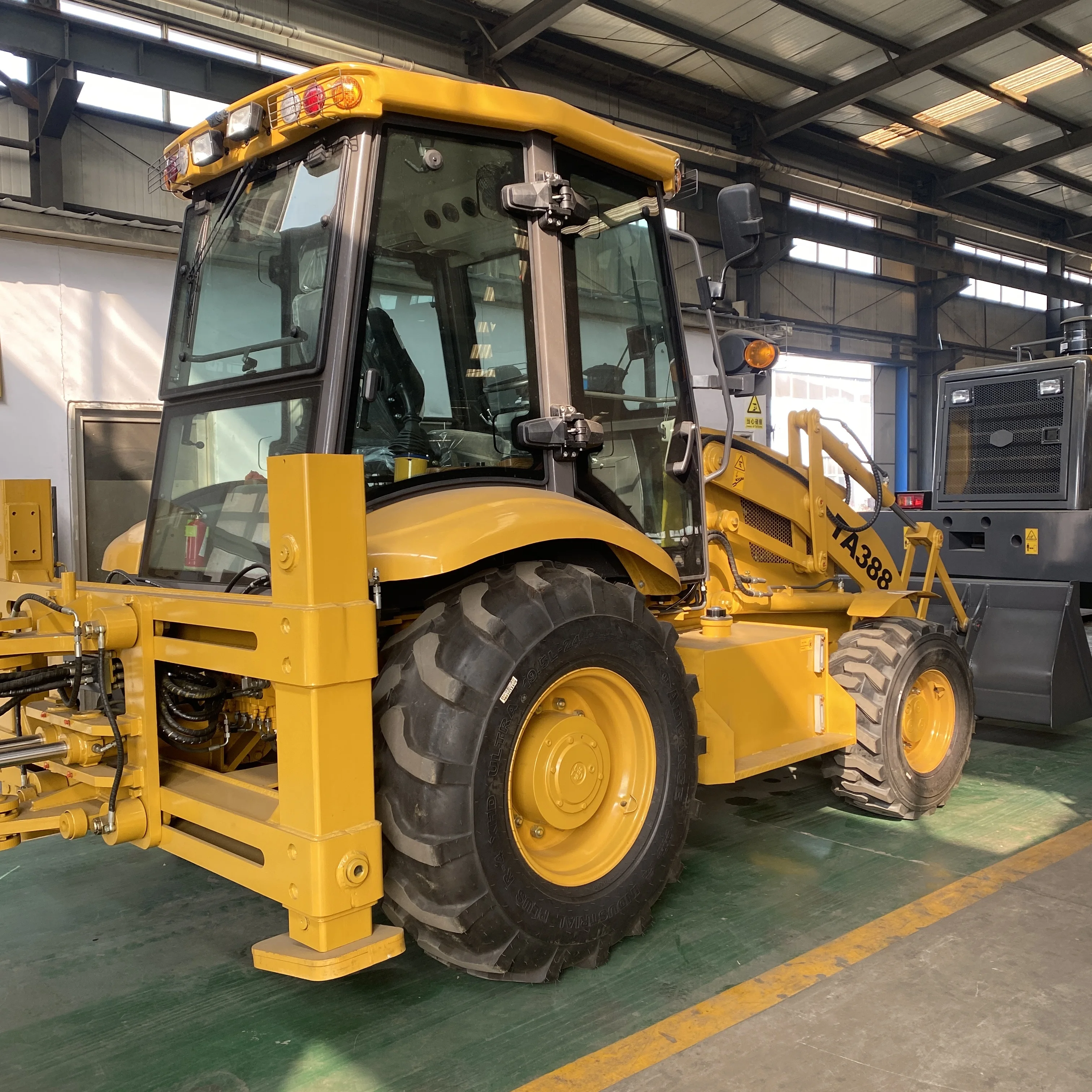 TAVOL 388 886 30-25 Backhoe Loader Small and middle Backhoes for Construction Work Professional Design Backhoe Loader