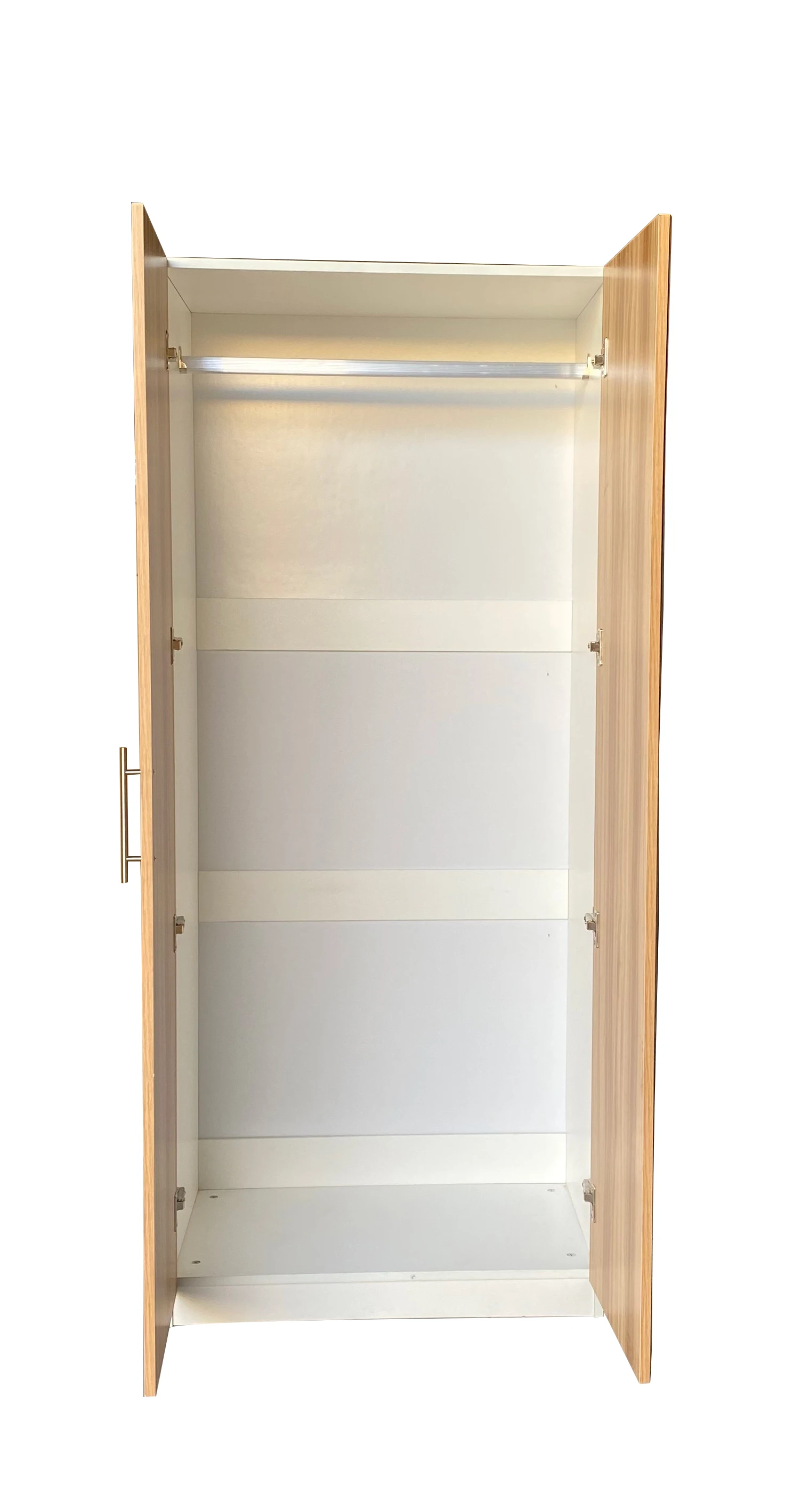 ДСП 2 дверной шкаф с зеркалом