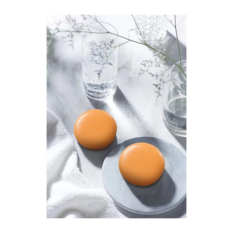 
HIJIRIKO soap whitening skin with blend of squalene and rosemary extract 