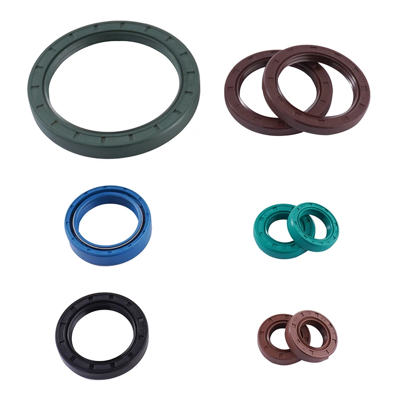 NBR EPDM Silicone Materials High-Temperature TC Oil Seals for Auto Pump Machine Hydraulic Applications