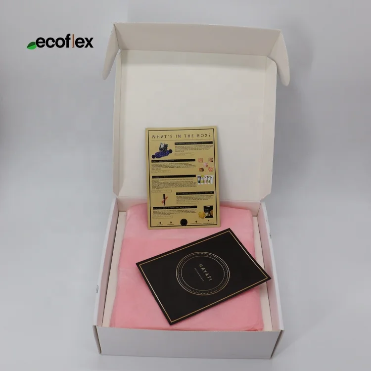 Luxury Custom Small Square Thank You Gift Paper Post Cards For E-commerce Business