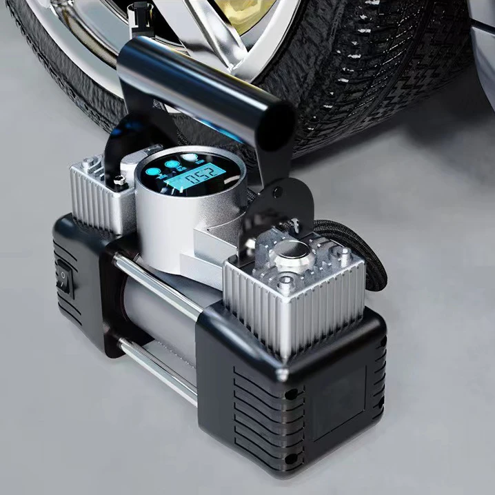 Latest Arrival 12V Emergency Portable Quick Air Refill Tire Vehicle Tool Air Pump Tire Inflators Electric Air Compressor