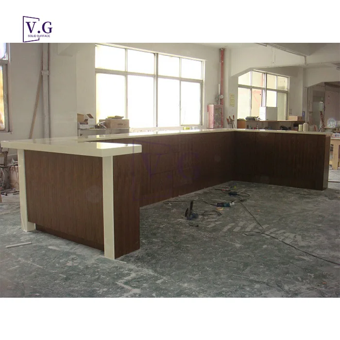 Korean Style Modern Bar Counter Mini Coffee Island Home Bar Table Counter New Fashann Furniture