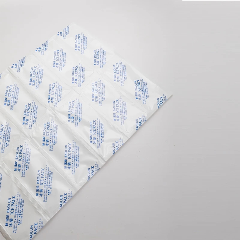 Нетоксичный 2024 новые продукты одноразовый многоразовый сухой гель для льда доставки еды