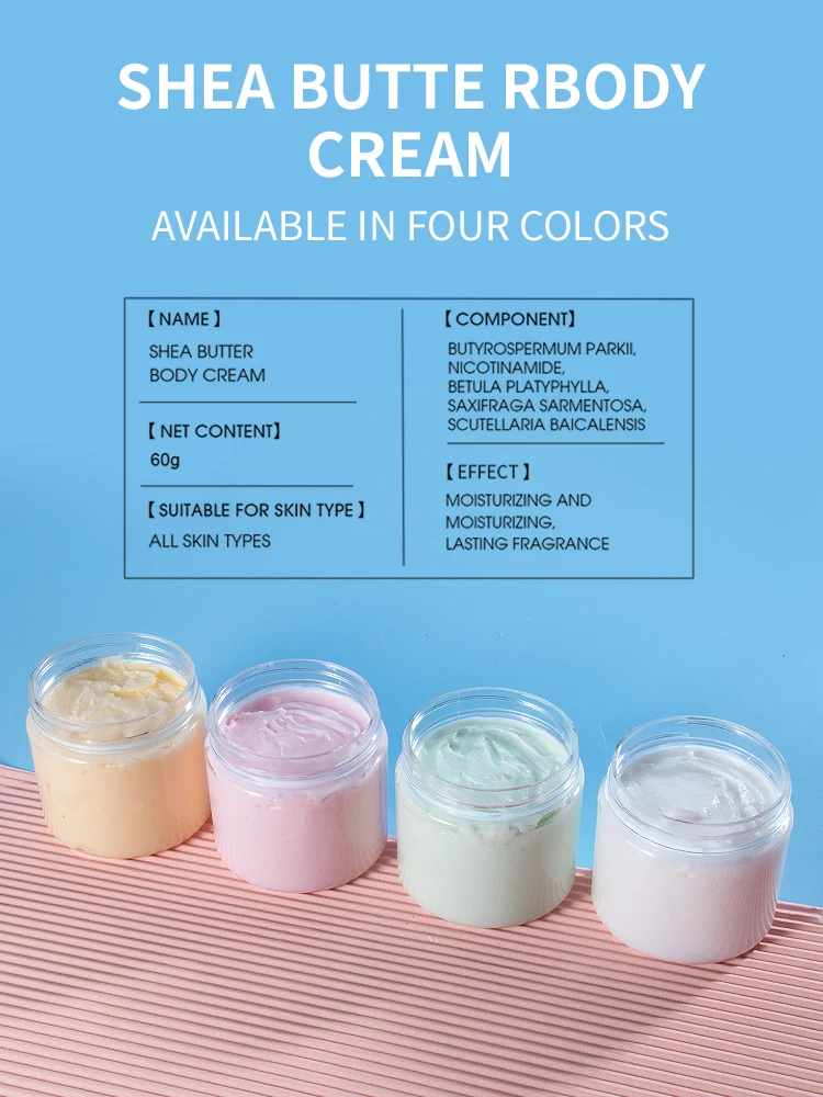 Wholesale Private Label Hydrating Moisturizer Lightening Fruit Body Butter for Body Skin Care Cream