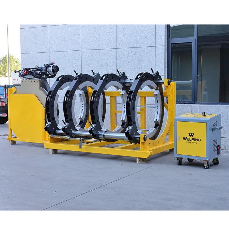 Большой размер 1200 мм Новый hdpe машина для стыковой сварки полиэтилена fusion