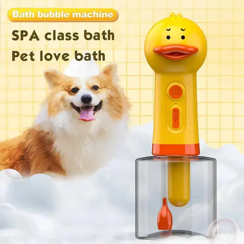 Electric Rechargeable Cleaning Pet Foam Machine Spray Depp Cleaning Pet Body Washing Machine
