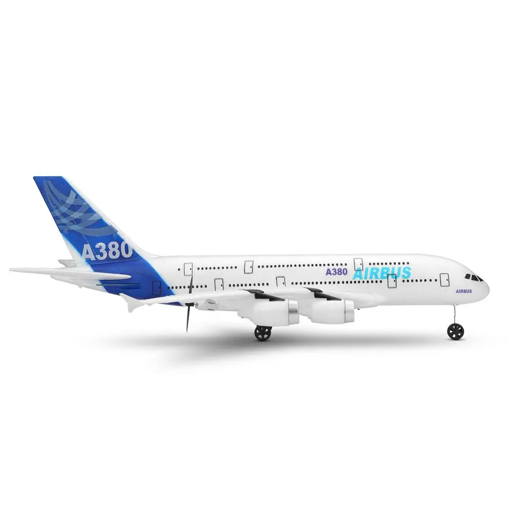Wltoys XK A120 Airbus A380 модель с дистанционным управлением самолет 2 4 г 3CH EPP RC неподвижным крылом RTF игрушка размах крыльев