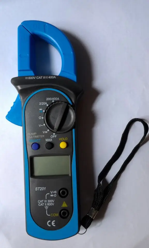 Multimeter High precision voltage ammeter ST201 digital clamp meter