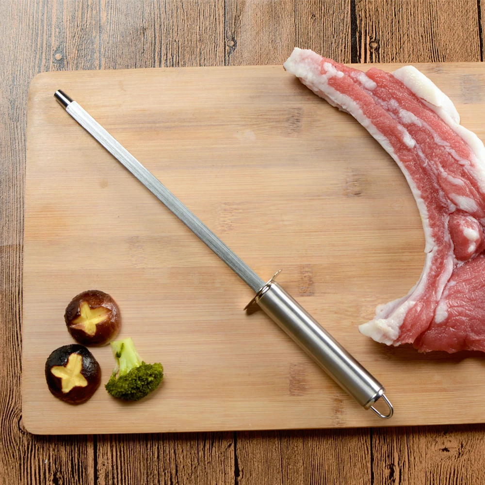 Xingye 7.5inch Kitchen Knife Sharpener Rod Professional Steel Sharpener 2022 Any Sharp Sharpening For Knives And Scissors