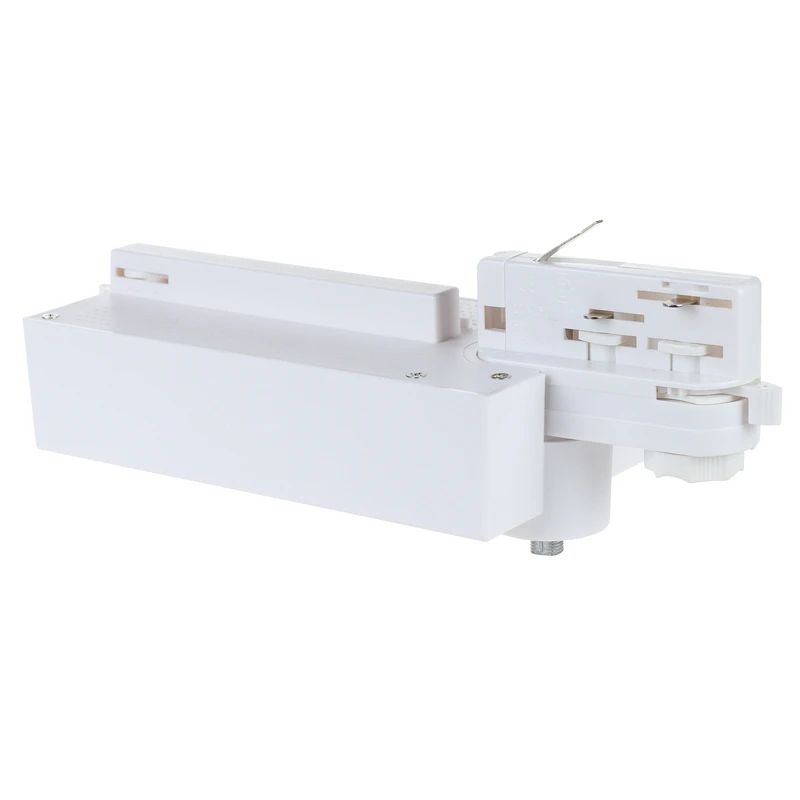 Housing track light fixture focus track rail adapter 15W 20W LED  modern 3 circuit track power box small COB 10A