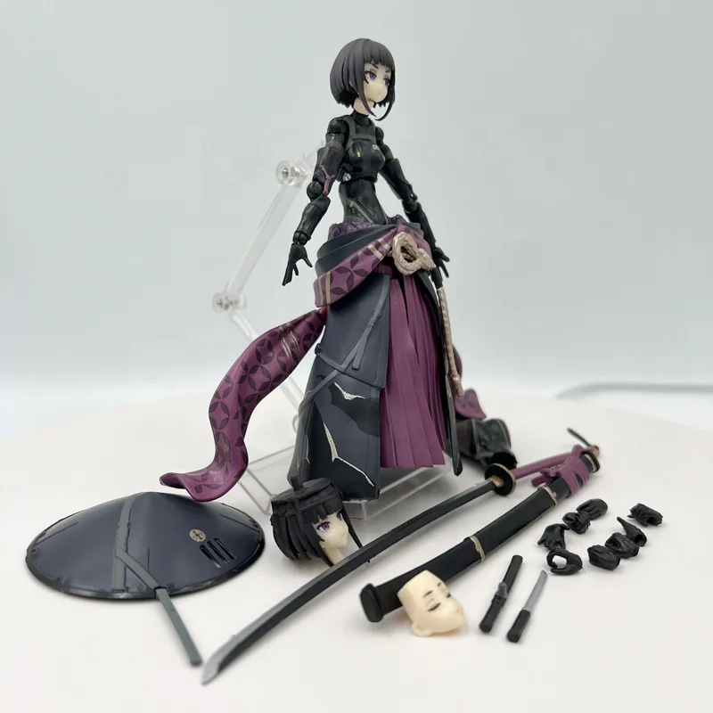 15cm #549 Figma Anime FALSLANDER RONIN Figure SAMURAI Collectible Model Doll Toys Gifts Action Figures Figurine