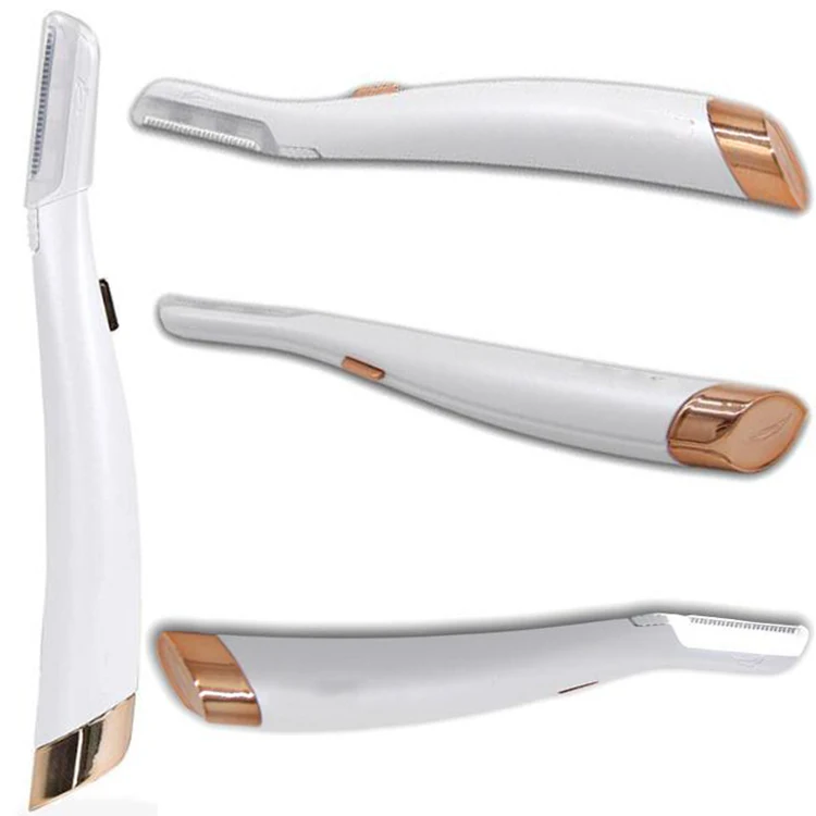 Good Quality Led Light Gentle And Precise Abs Makeup Eyebrow Shaver