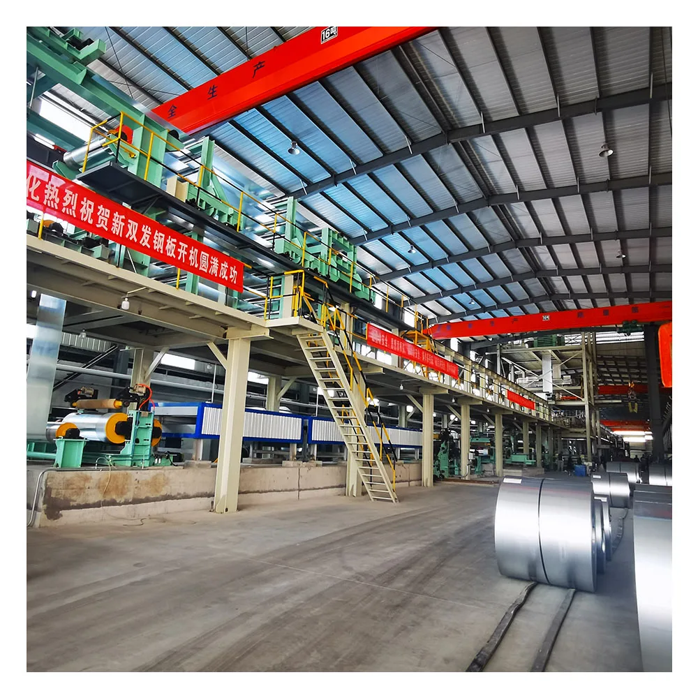 Continuous Hot Dip Galvanizing Line Steel Coil Galvan Line AL-ZN Coating Line