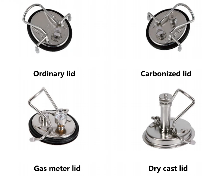 15L Beer Homebrew Cleaning Keg with two Spears Beer Bar accessories for Home Brewing Beer Clean Keg