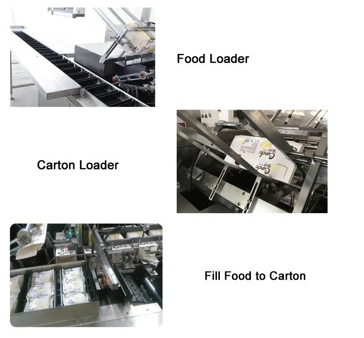 cartoon packing machine for tea box bag packer
