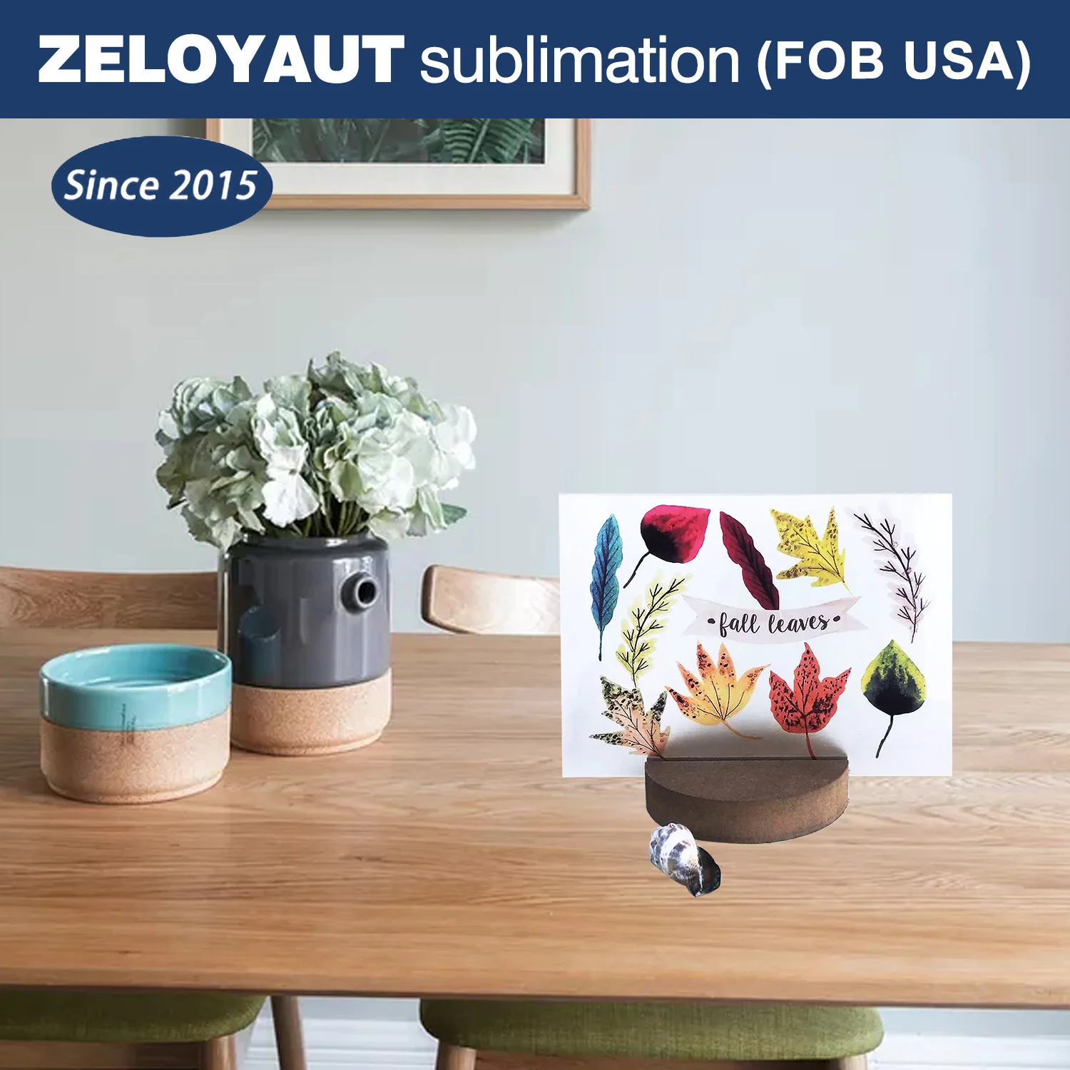 ZELOYAUT FOB USA Sublimation New Fashion Aluminium Picture Frame Blanks 2024 for Home Office Villa Apartment