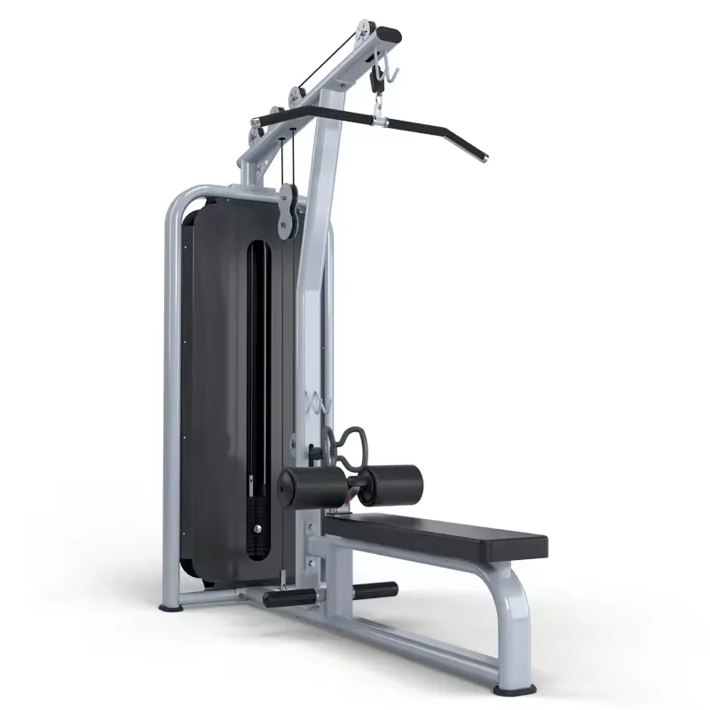 Gym Equipment Fitness Pully Exercise Machine Lat Pull Down And Low Row Machine