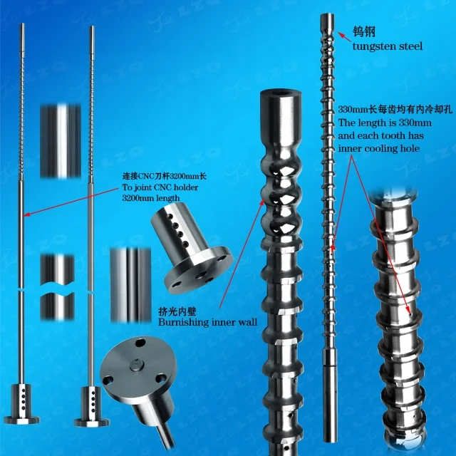 
Rifling broach cutter,Rifling Hard Alloy Broach 