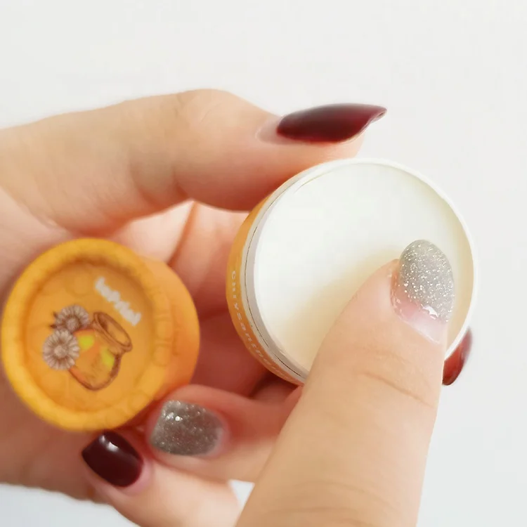 Пользовательские фантазийные пустые картонные контейнеры, банка, экологически чистые трубки из крафт-бумаги для бальзама для губ