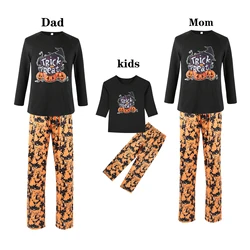 2021 Wholesale Kids Sleepwear Parent Child Suit Halloween Pajamas Sets Family Matching Clothing