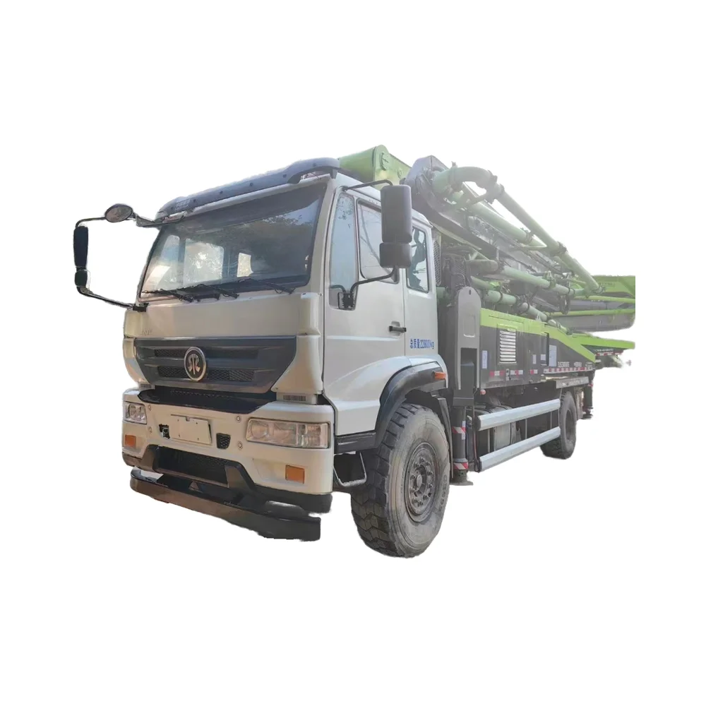 Zoomlion Steyr 37-метровый бетононасос дизельный двигатель мощностью 225 кВт 18 лет