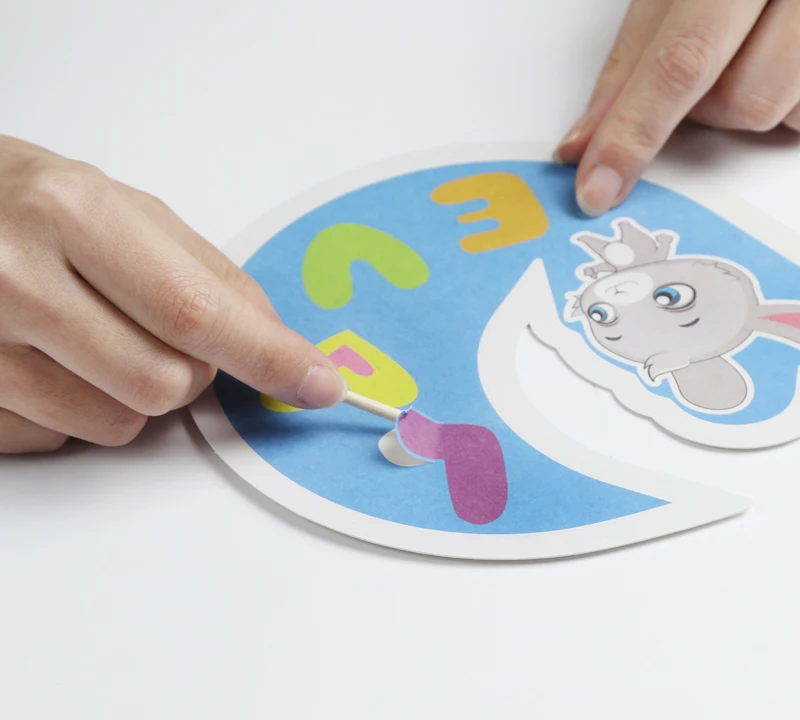 CUSTOM DIY Paper Toys Foil Fun Art and Scratch Paper Art Educational Toys Paper Crafts for Kids