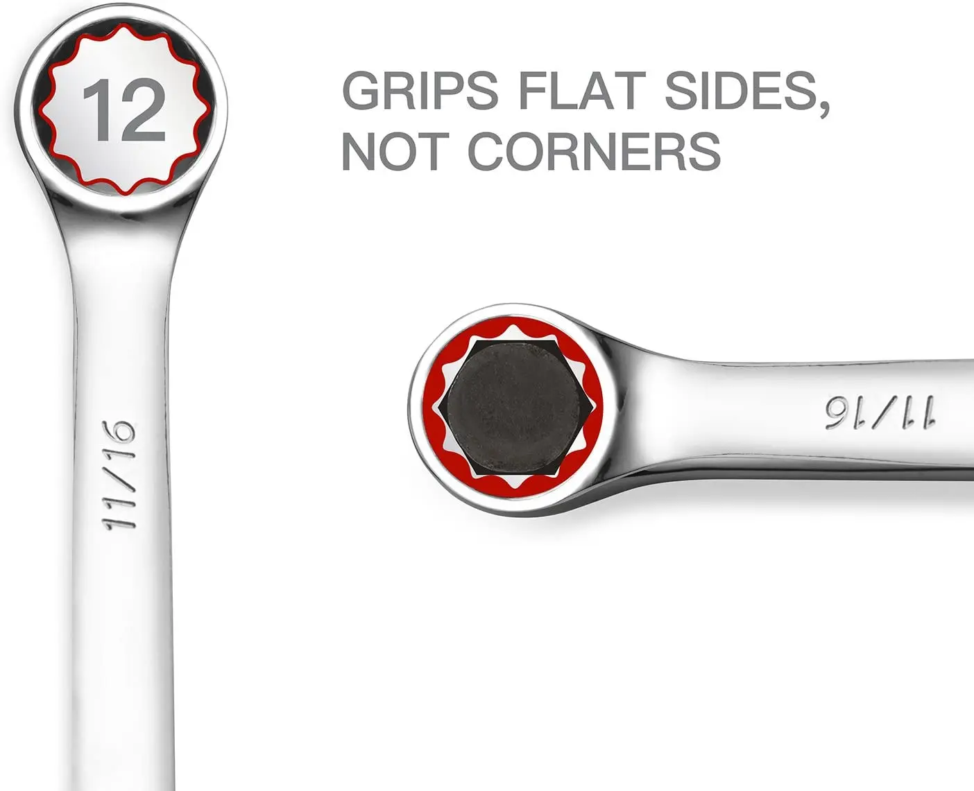 Combination spanner set 12  pcs  in tool holder Chrome Vanadium Steel  and Long Pattern Design