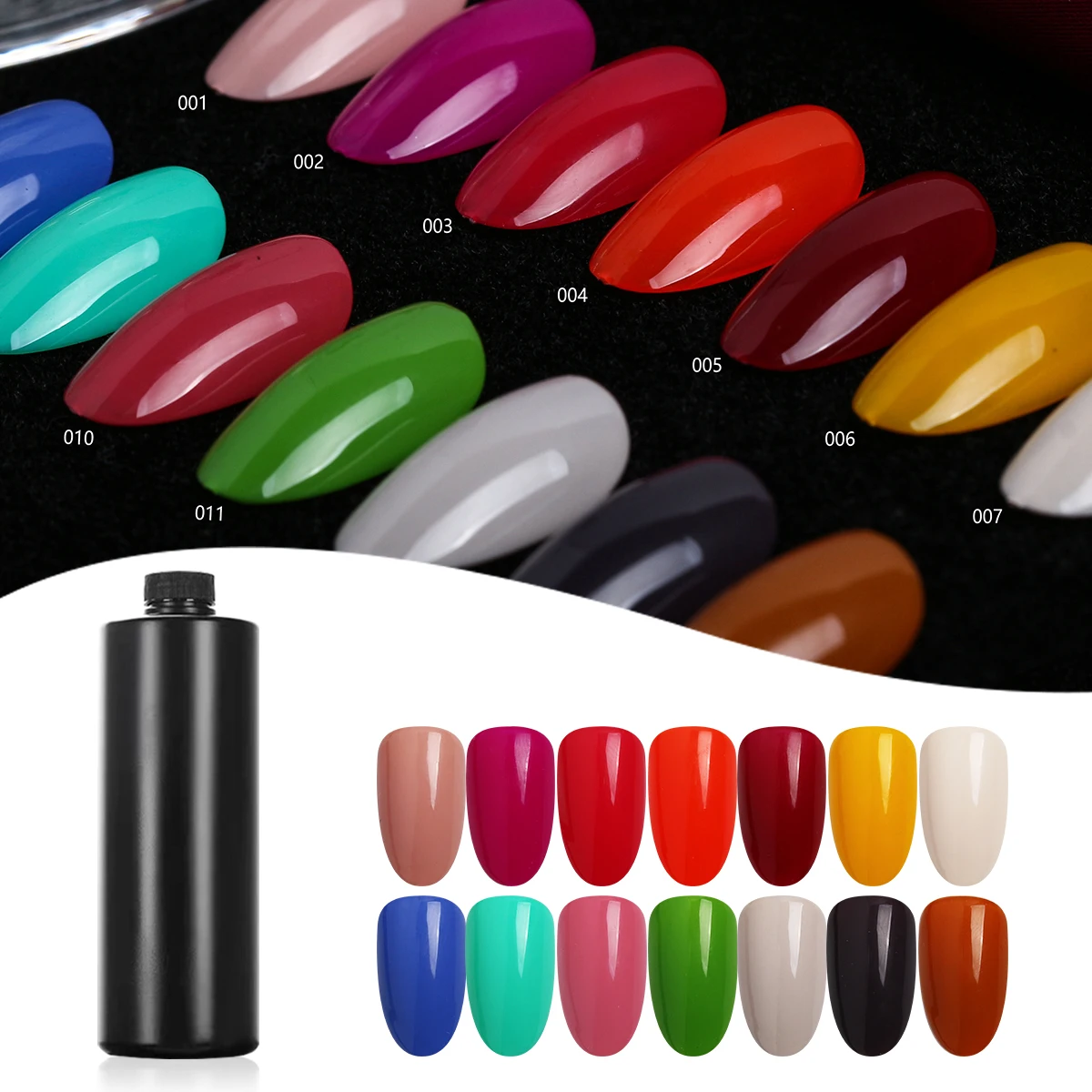 hema free oem private label custom color Create your brand soak off uv gel polish