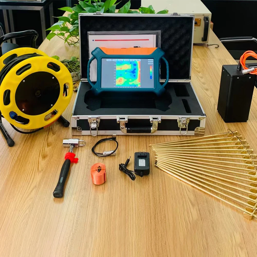 Admt-300S-X HD screen imaging 300m depth water detector for water well drilling rig