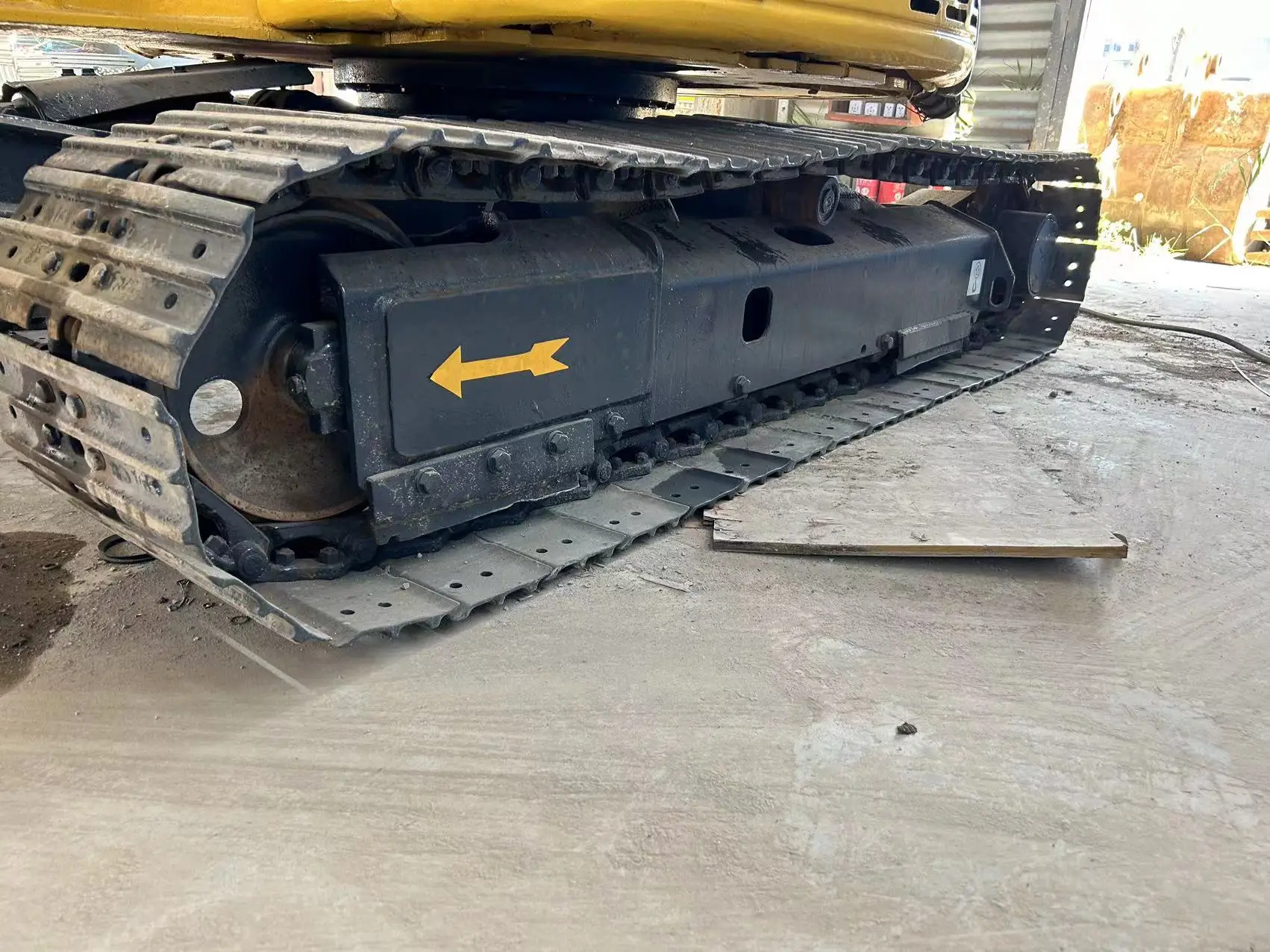 Б/у komatsu хорошее состояние оборудования PC55MR экскаватор с высоким качеством
