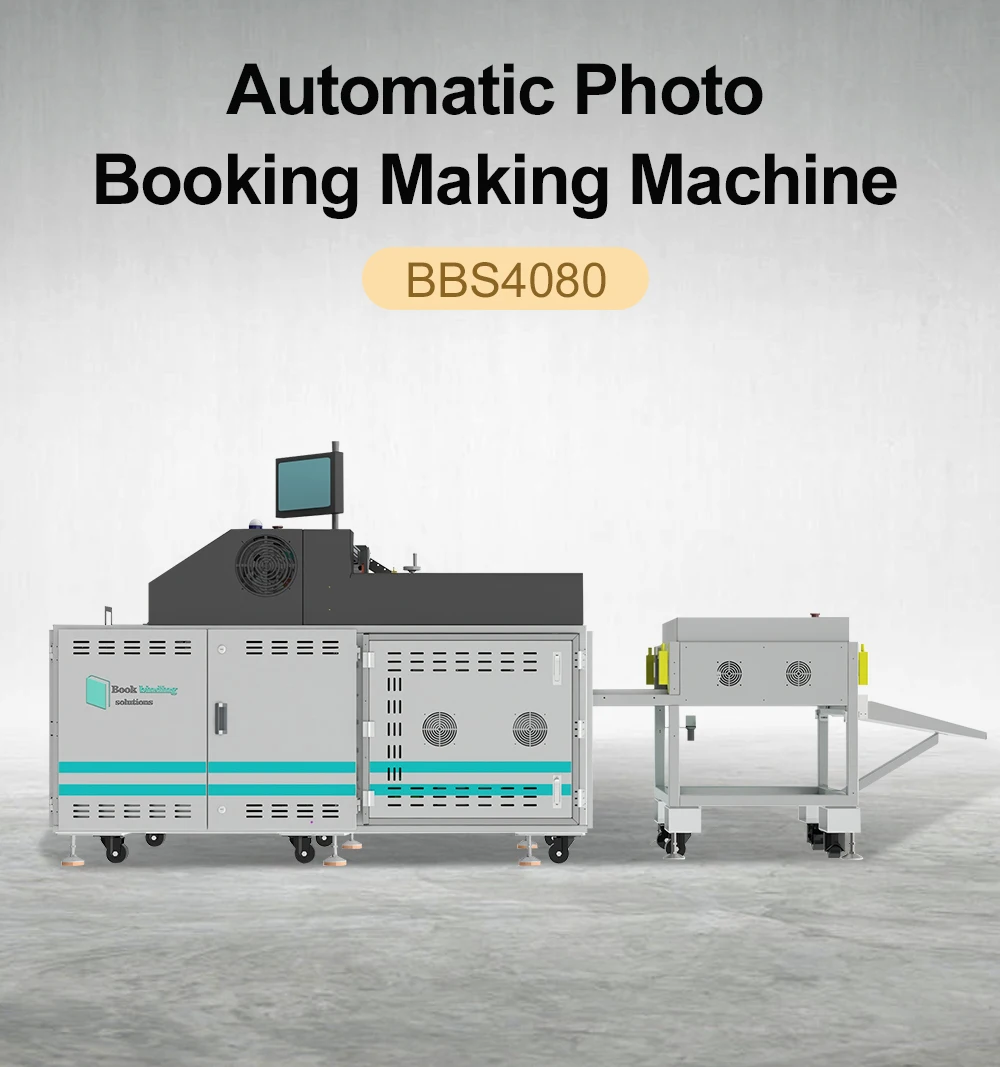 Automatic Layflat Photobook Album Maker Butterfly Scm500 Leather Case Photo Book Machine