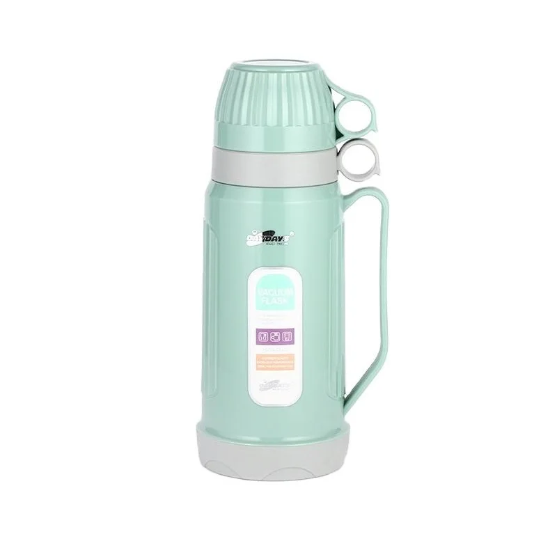 SUNLIFE Hot Selling Food Grade Material 1.0L Capacity Thermo Glass Vacuum Flask with Glass Liner