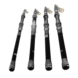 Telescopic surf saltwater fishing rod 2.1m-2.7m spinning rod sea boat carp fishing rods