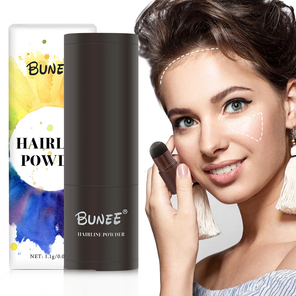 Private Label Eyebrow Stamp Waterproof Brow Shaping Kit Eyebrow Definer Hairline Shadow Powder Stick