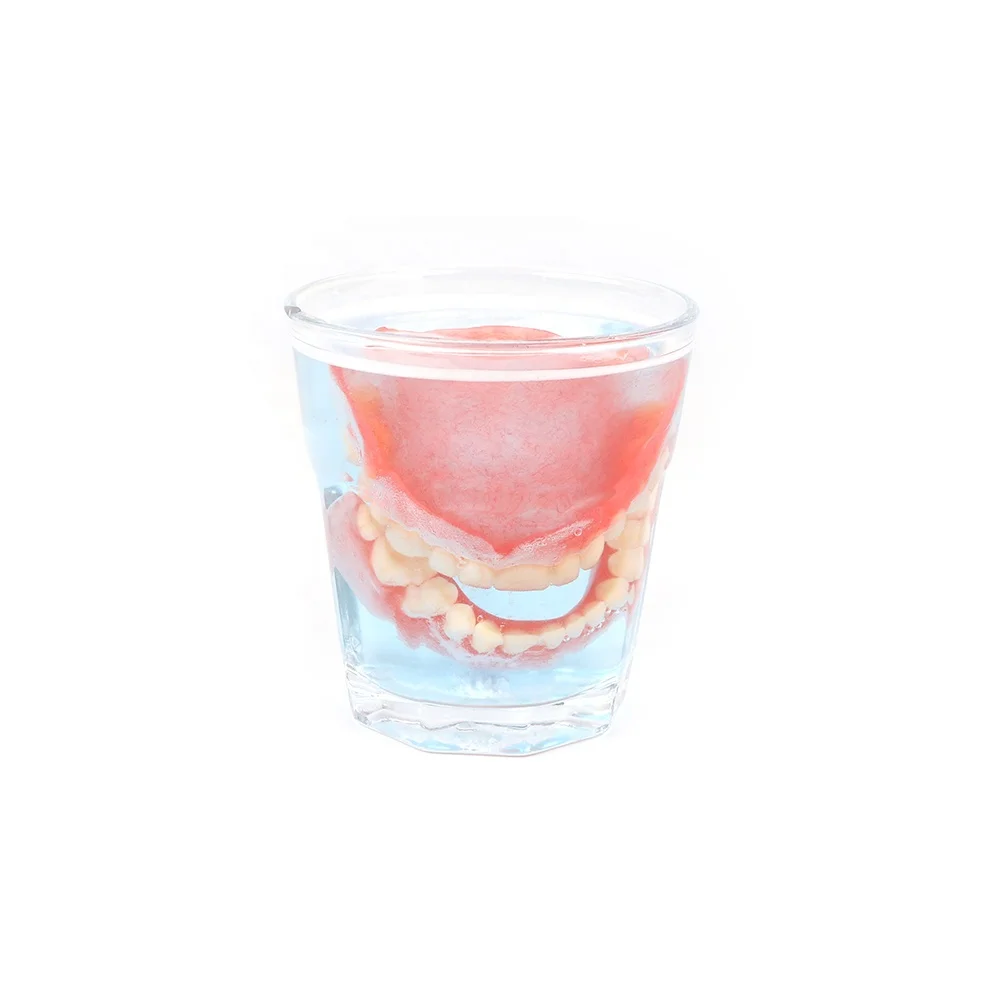 CE approved 30pcs small bags denture cleaning tablets for adult age